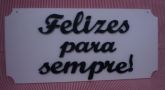 Placa de encerramento de cerimônia